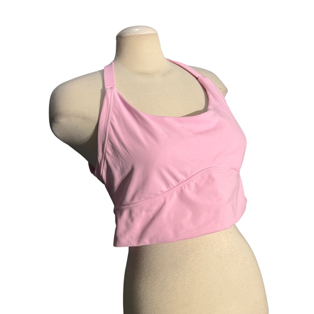 Halara Softlyzero Backless Cut Out Twisted Croppe… - image 11